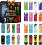 Resim Lollanda Advent Takvimi 2025 - Noel Takvimi Enerji İçeceği, 24 Günlük Sürpriz Hediyeler - Akrilik Noel Ağacı Süsleri 