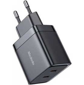 Resim Mcdodo Ch-2501 Gan 40w 2xtype-c Girişli Hızlı Şarj Adaptörü Siyah Ch-2 