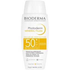 Resim Bioderma Photoderm Mineral Filtreli Güneş Koruyucu Krem SPF50+ 75 gr 