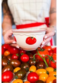 Resim Pomodoro Stoneware 4'lü Çorba Kasesi Seti 15 Cm Renkli 