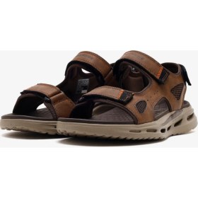 Resim Skechers Orvan Sd Erkek Kahverengi Sandalet 211371 Brn 
