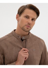 Resim Pierre Cardin Erkek Vizon Deri Mont-kaban 50318038-575 Vizon 