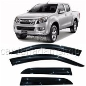 Resim 2014 Isuzu D-Max Cam Rüzgarlığı 4 Parça Kolay Montaj 