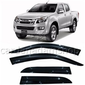 Resim 2014 Isuzu D-Max Cam Rüzgarlığı 4 Parça Kolay Montaj 
