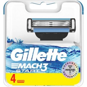 Resim Gillette Mach 3 Start Tıraş Bıçağı 4'lü 