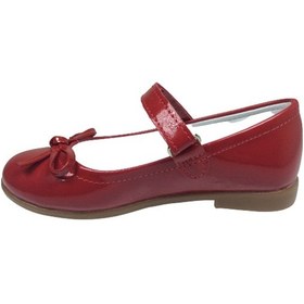 Resim Ortopedikal 1010 Kız Çocuk Babet Abiye Ayakkabı Rugan Düğün Özel (515489273) Kırmızı 