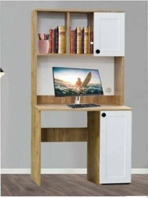 Resim 2 Kapılı Çam Kare Çalışma Masası Çam 