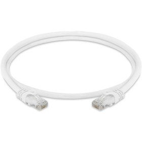 Resim Cat6 Utp Patch Cord 3M Beyaz 24 Awg Fabrikasyon Uçlu 
