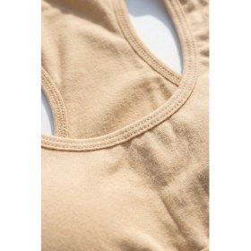 Resim Underwear Bodyway 2'li Paket Pamuklu Pedli Sporcu Sütyeni & Bralet - Günlük Rahat Yüzücü Model Sporcu Atleti 