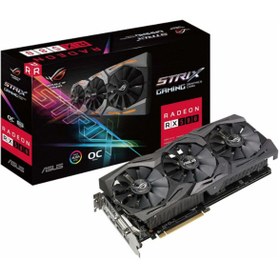 Resim ASUS ROG STRIX-RX580-T8G- Gaming AMD Radeon RX580 8GB OC 256Bit DDR5 PCI-E 3.0 Ekran Kartı 
