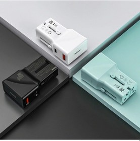 Resim Baseus Pps Hızlı Şarj Type-C+Usb 18W Hızlı Şarj Universal Dönüştü (552257050) 