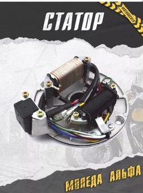 Resim Alpha Moped İçin Jeneratör Stator 369451153 
