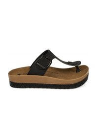 Resim Twigy Ss1060f Tw Aris Parmak Arası Siyah Çocuk Terlik-1574 Ss1060 Siyah 