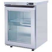 Resim İceinox Tezgah Altı Mini Derin Dondurucu Cam Kapılı 140 Lt 
