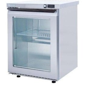 Resim İceinox Tezgah Altı Mini Derin Dondurucu Cam Kapılı 140 Lt 
