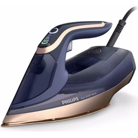Resim Philips Azur Buharlı Ütü 100 Watt Alüminyum Tabanlı Damlama Önleme Özelliği ile Beyaz 