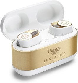 Resim Devialet Gemini II Opera de Paris 24 Ayar Altın Kaplama, Yapay Zeka Destekli 4 Mikrofon, Adaptif Gürültü Engelleme, IPX4, 22 saat pil, Bluetooth 5.2 Kablosuz Kulak İçi Kulaklık 