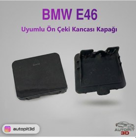Resim Bmw E46 Ön Çeki Kancası Kapağı 