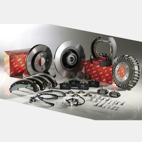 Resim Toyota Corolla Uyumlu 1.33 Trw Ön Arka Fren Diski Balata 2013-2018 