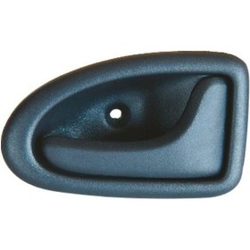 Resim KAPI İÇ AÇMA KOLU SAĞ (SİYAH) RENAULT CLIO DACIA LOGAN OVAL DELİK 