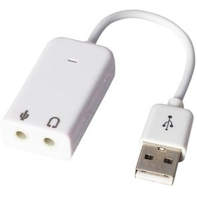 Resim Usb Ses Kartı Usb Den Kulaklık Microfon Baglama 