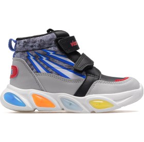 Resim Vicco David Erkek Çocuk Işıklı Spor Bot 25k 946.420 Pe Siyah Siyah 