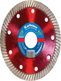 Resim KARBOSAN İnce Turbo Elmas Kesici 115 x 0.8 22.23 mm 