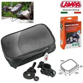 Resim Lampa Multi-Holder Su Geçirmez Motosiklet Pda/Telefon Tutucu 9026 