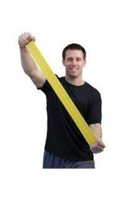 Resim Cando Go-band Direnç Egzersiz Bandı Sarı X Lıght 45.7 Mt -10-6421 Sarı 