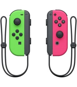 Resim Nintendo Switch Joy-Con Controller Ikili Yeşil ve Pembe 