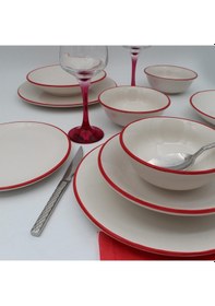Resim Carmen 18 Parça 6 Kişilik Yemek Takımı 