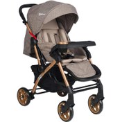 Resim Baby Force Secret Gold Çift Yönlü Bebek Arabası Kahverengi 