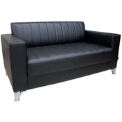 Resim Koltukstilim Tilya İkili Ofis Kanepe Siyah 