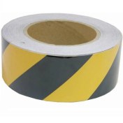 Resim 5Cm X25Mt Fosfor Çapraz Sarı Siyah 