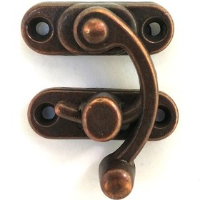 Resim Yay Gözü, Ahşap Kutu Klipsi - Büyük 37x45 Mm, Antik, 100 Adet 