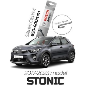 Resim Bosch Aeroeco Muz Silecek Takımı Kia Stonic İle Uyumlu 2017-2023 