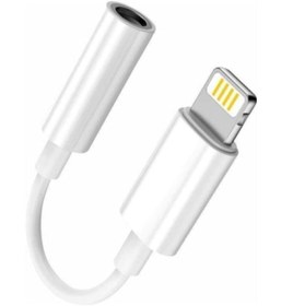 Resim iOS Uyumlu iPhone Lightning 3.5Mm Kulaklık Dönüştürücü 