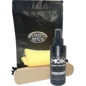 Resim Shoem Mgk Shoe Cleaner Ayakkabı Sprey Formi Temizleme 150 ml ile Birlikte Bez ile Fırça LFHX9005 