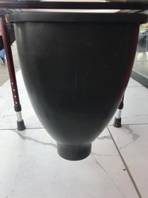 Resim Medikaltec Hasta Klozet Altlığı Kovası Tuvalet Hunisi 