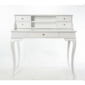 Resim Masifart_Mobilya Masifart Almir Ahsap Calisma Masası 110 Cm Beyaz Lake 