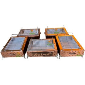 Resim Közde Kahve Odun Veya Kömür Ateşinde Közde Kahve Aleti Safir 