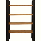 Resim NT Concept Ntconcept Nia Masif Ağaç Ofis Kitaplığı(en 220cm) 