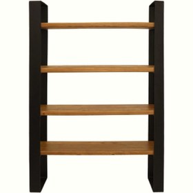 Resim NT Concept Ntconcept Nia Masif Ağaç Ofis Kitaplığı(en 220cm) 