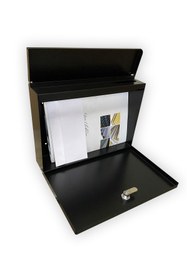 Resim veta metal Metal Posta Kutusu-siyah-dekoratif Duvara Montaj 