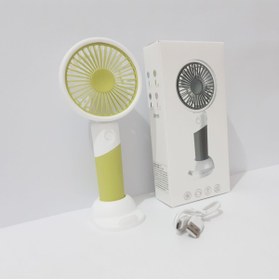 Resim renkli çiçekler Taşınabilir Mini Fan Üç Kademe Hız Telefon Tutucu Mini Vantilatör Serinletici El Fanı 
