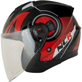 Resim NCR Güneş Vizörlü Çenesiz Kask 