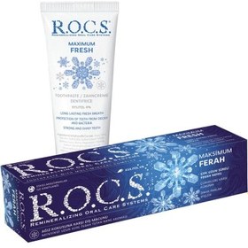 Resim Rocs Maximum Fresh Ağız Kokusuna Karşı Diş Macunu 75ml 
