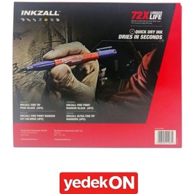 Resim Mılwaukee İnce Uçlu Marker Kalem Seti 24lü Set (Inkzall) T4932492096 