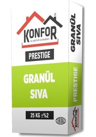 Resim Prestige Granül Sıva Kalın 25 Kg Beyaz 
