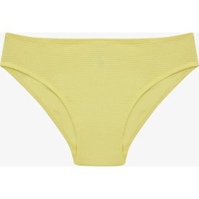 Resim Sarı Kız Çocuk Lilly Lemon Fırfırlı Bandeau Bikini Takımı 